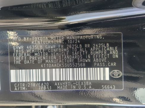 Used 2025 Toyota Camry SE w/ Multimedia Upgrade Package FWD image 23