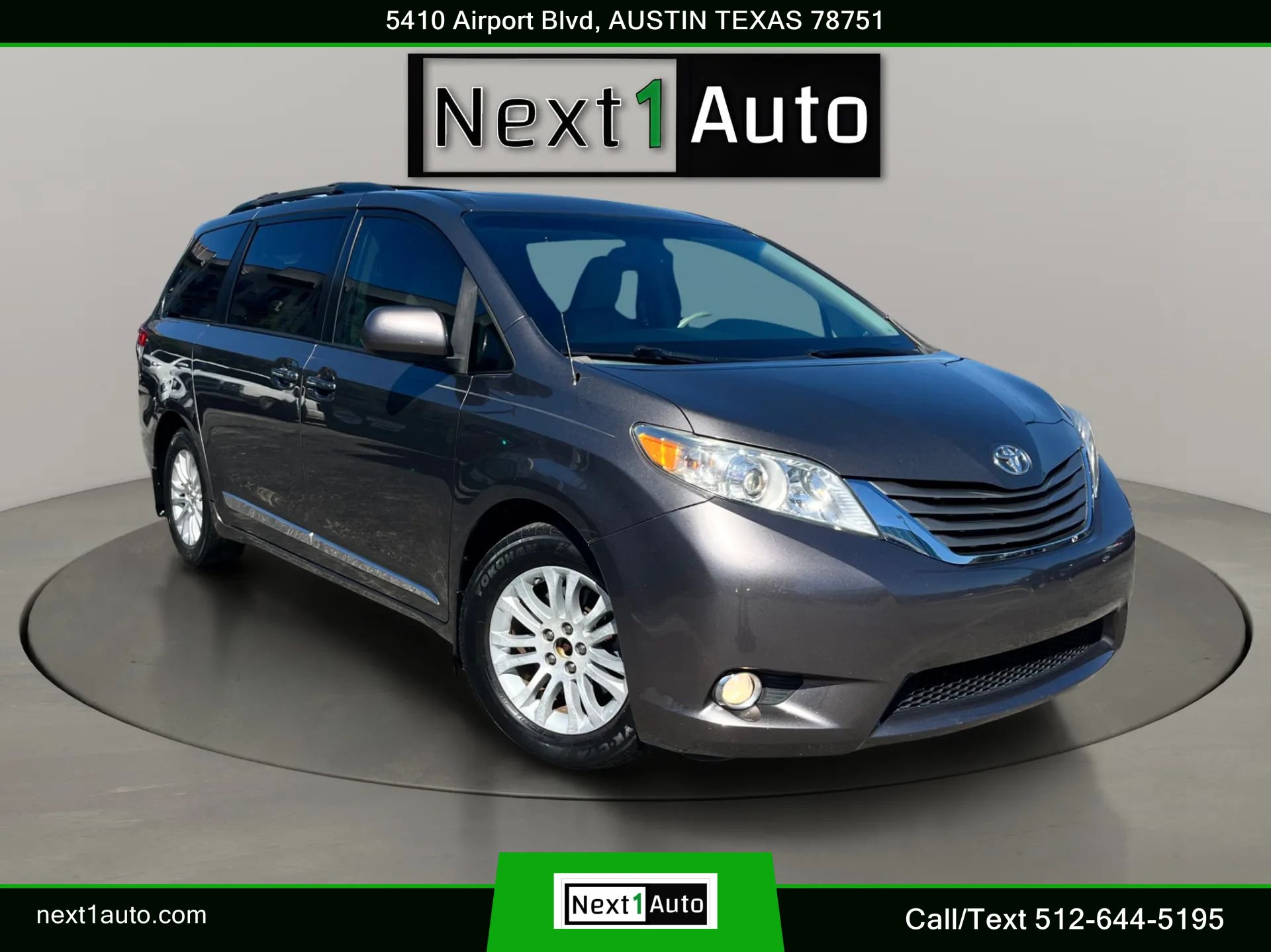 Used 2014 Toyota Sienna XLE w/ Entertainment Package FWD image 1