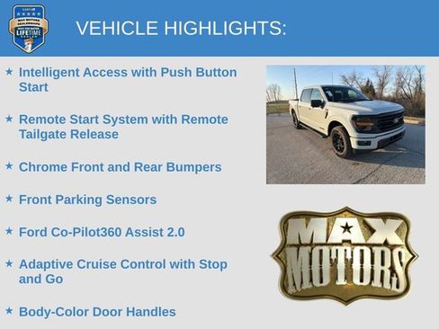 New 2026 Ford F150 XLT w/ Equipment Group 302A MID AWD/4WD image 12