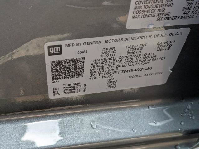 Used 2021 GMC Sierra 1500 Elevation AWD/4WD image 13