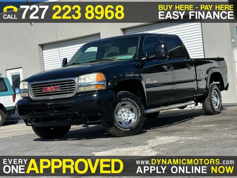 Used 2002 GMC Sierra 2500 4x4 Crew Cab HD w/ Off-Road Skid Plate Pkg image 1