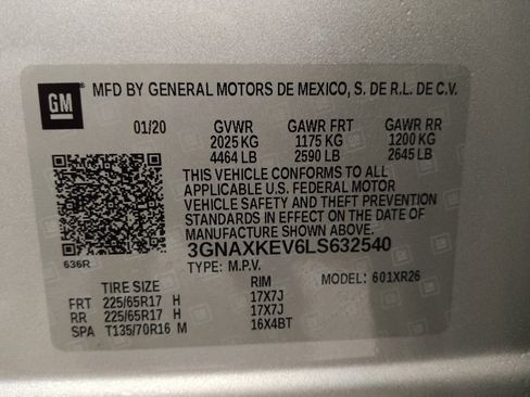 Used 2020 Chevrolet Equinox LT FWD image 33