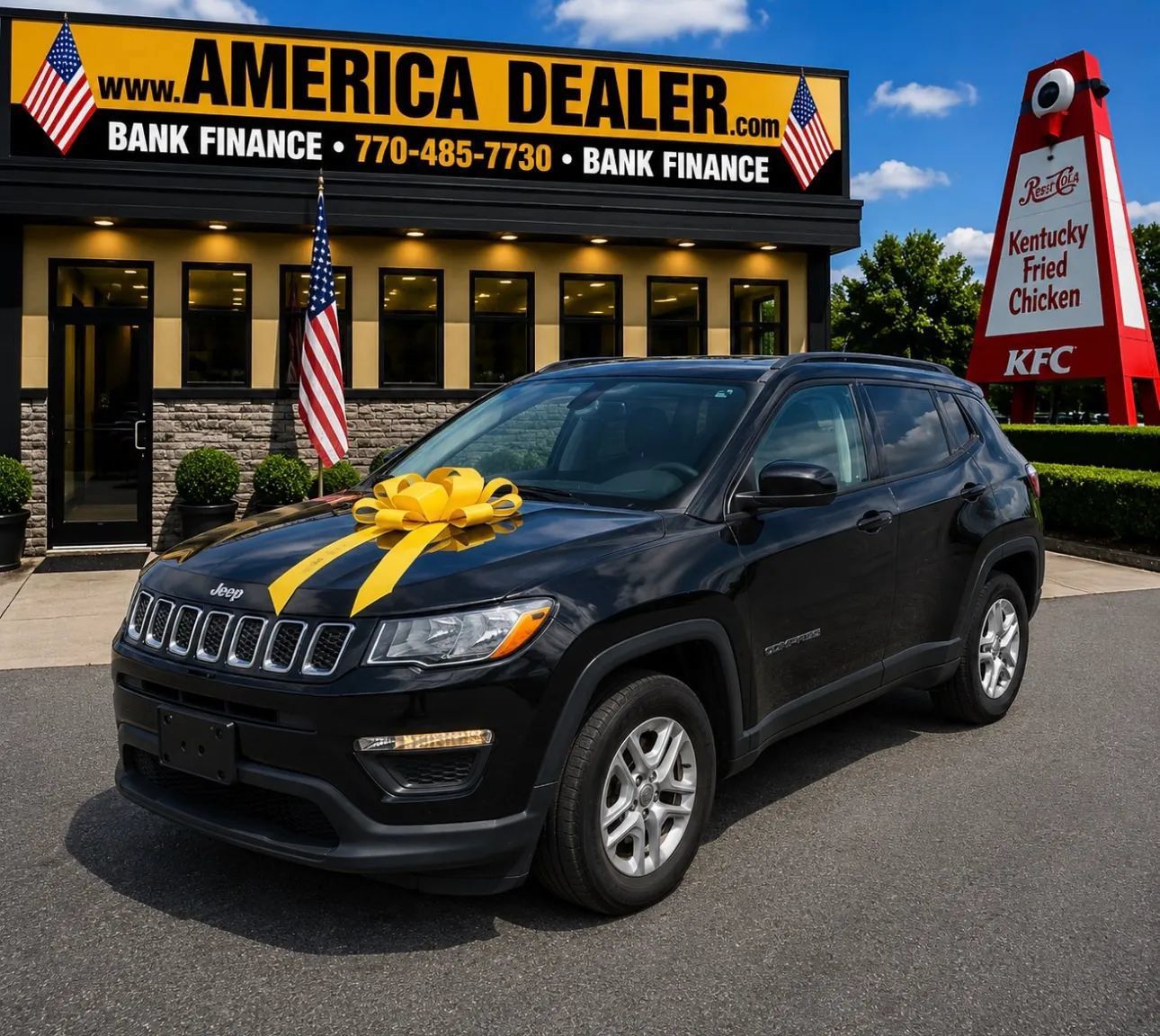 Used 2018 Jeep Compass Sport FWD image 1