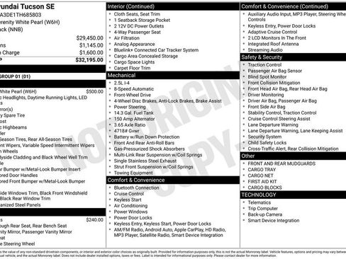 New 2026 Hyundai Tucson SE image 4