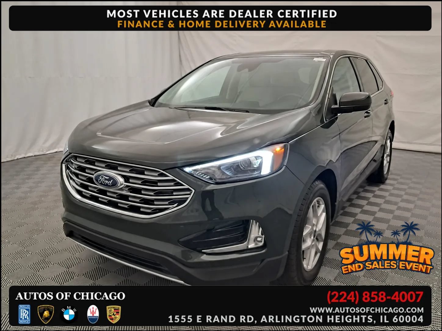 Used 2022 Ford Edge SEL AWD/4WD image 1