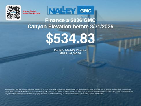New 2026 GMC Canyon Elevation w/ Convenience Package image 7