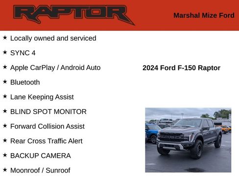 Used 2024 Ford F150 Raptor AWD/4WD image 2