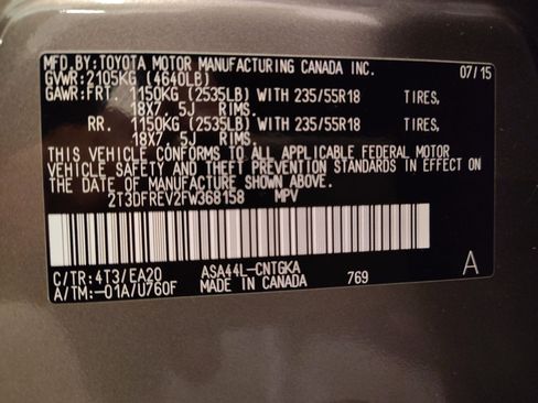 Used 2015 Toyota RAV4 Limited image 19