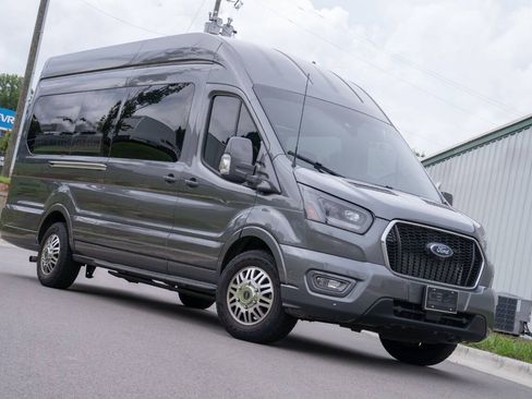 Used 2023 Ford Transit 250 148 High Roof Extended AWD image 2