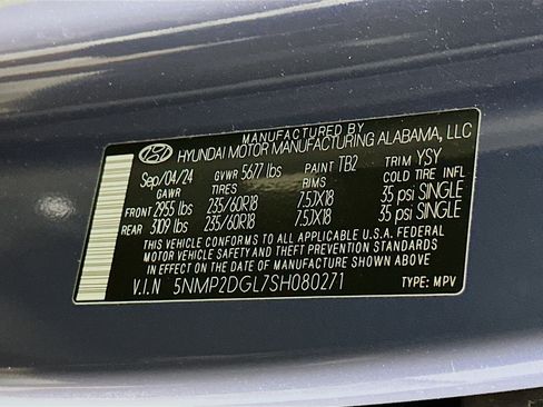 Used 2025 Hyundai Santa Fe SEL AWD/4WD image 12