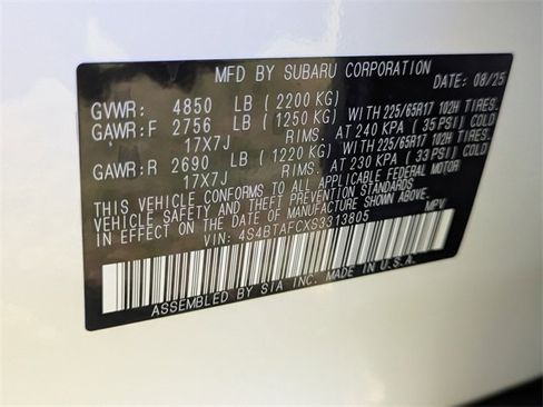 New 2025 Subaru Outback Premium w/ Popular Package #1A image 33