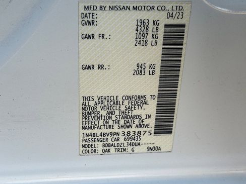 Used 2023 Nissan Altima 2.5 S image 53