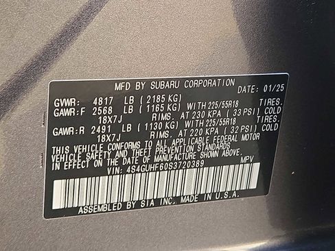 Certified 2025 Subaru Crosstrek 2.5i Sport image 26