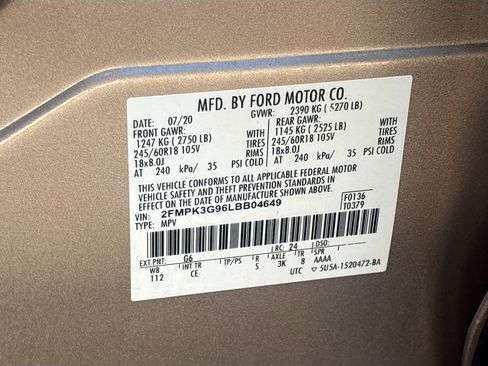 Used 2020 Ford Edge SE image 42