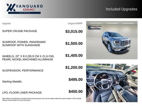 New 2026 GMC Acadia Denali w/ Super Cruise Package image 9