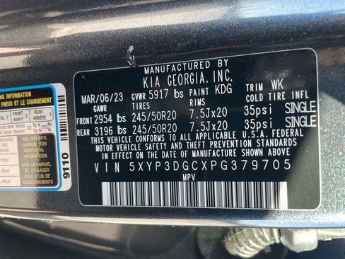 Certified 2023 Kia Telluride EX w/ EX Captain's Chair Package AWD/4WD image 34