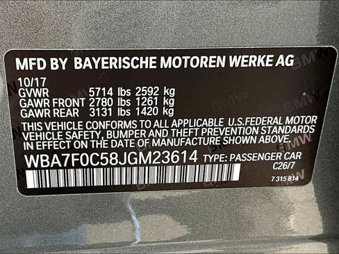 Used 2018 BMW 750i image 21