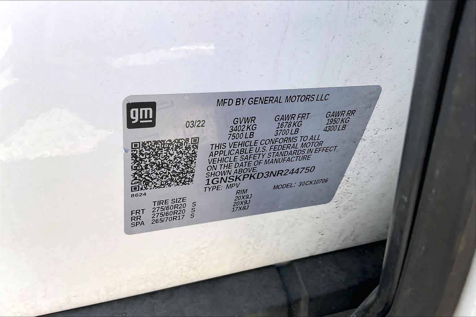 Used 2022 Chevrolet Tahoe Z71 AWD/4WD image 31