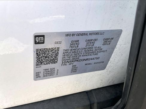 Used 2022 Chevrolet Tahoe Z71 AWD/4WD image 31