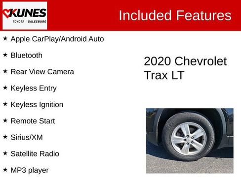 Used 2020 Chevrolet Trax LT w/ LT Convenience Package FWD image 2