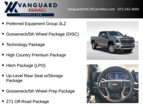 Used 2024 Chevrolet Silverado 2500 High Country w/ High Country Premium Package AWD/4WD image 6