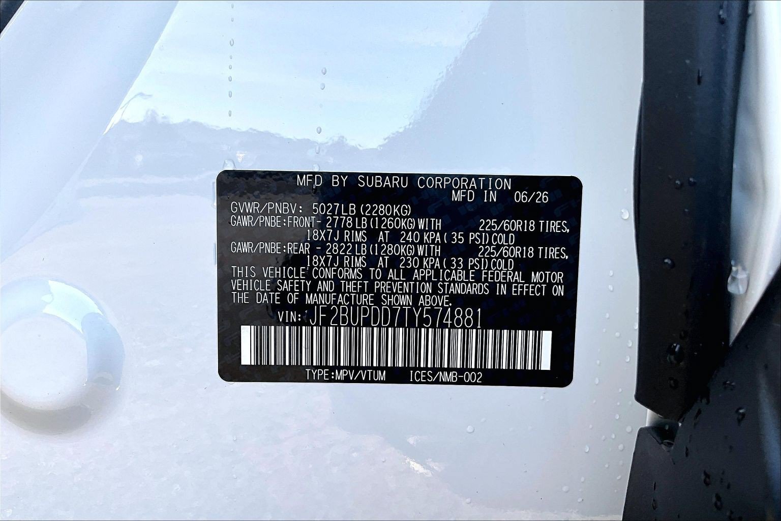 New 2026 Subaru Outback Limited AWD/4WD image 12