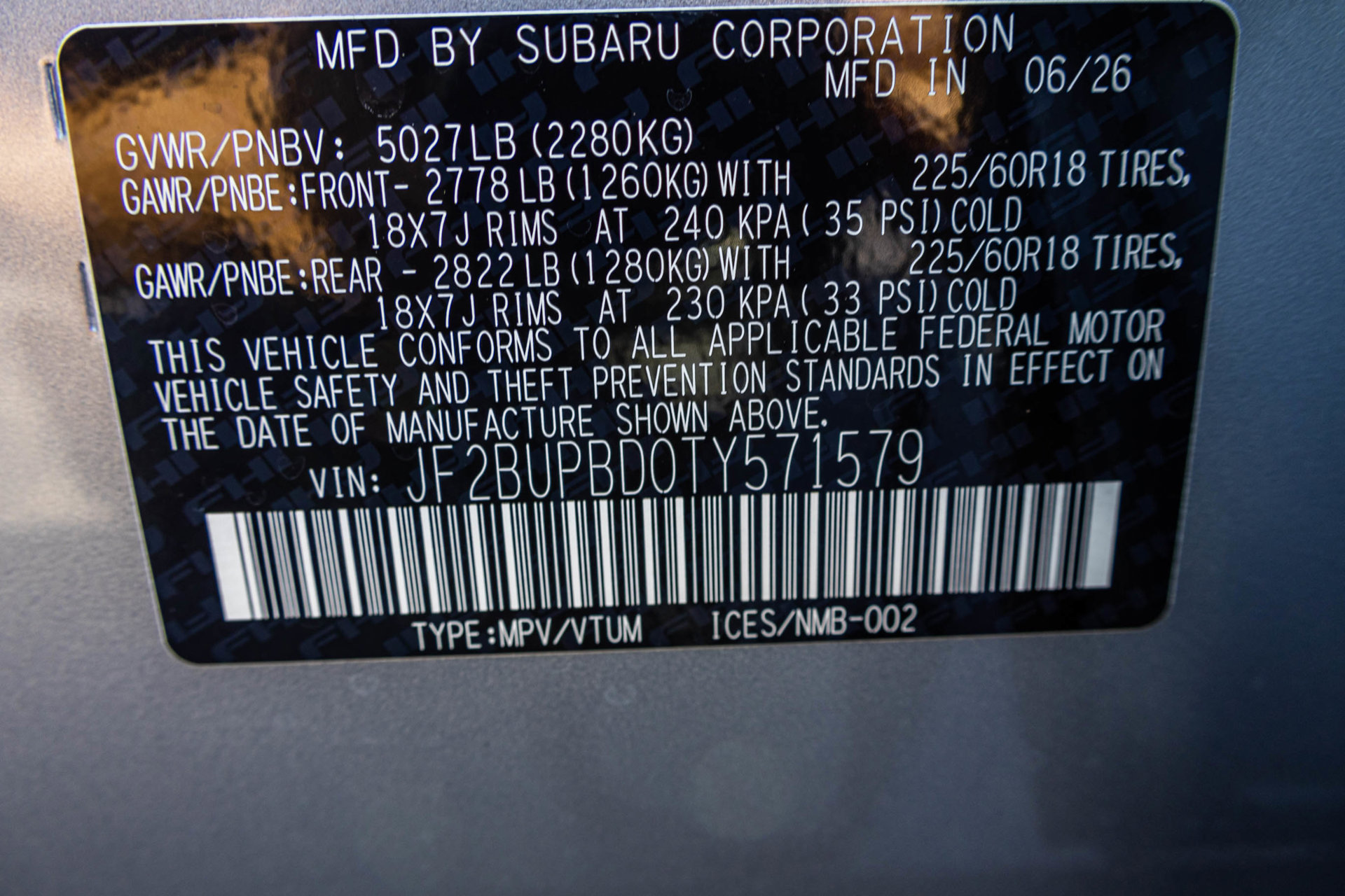 New 2026 Subaru Outback Premium AWD/4WD image 47