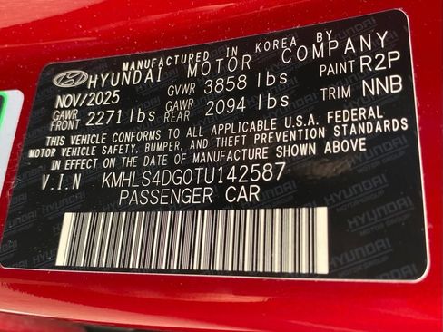 Certified 2026 Hyundai Elantra SEL Sport Premium FWD image 38