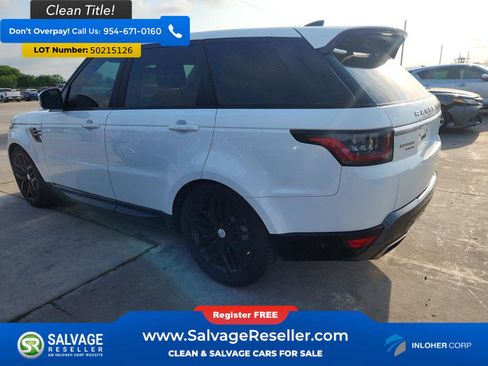 Used 2018 Land Rover Range Rover Sport HSE AWD/4WD image 3