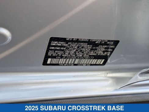 Certified 2025 Subaru Crosstrek 2.0i image 37