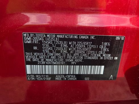 Used 2011 Toyota RAV4 4WD w/ Base L4 Extra Value Pkg image 13