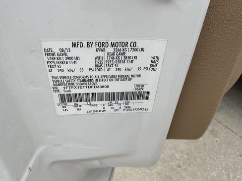 Used 2013 Ford F150 Lariat w/ Luxury Equipment Group image 19