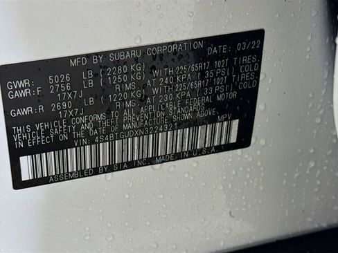 Used 2022 Subaru Outback Wilderness image 37