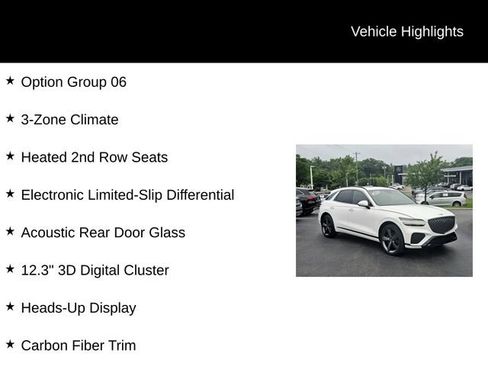 Used 2022 Genesis GV70 3.5T Sport w/ Sport Prestige Package AWD/4WD image 5