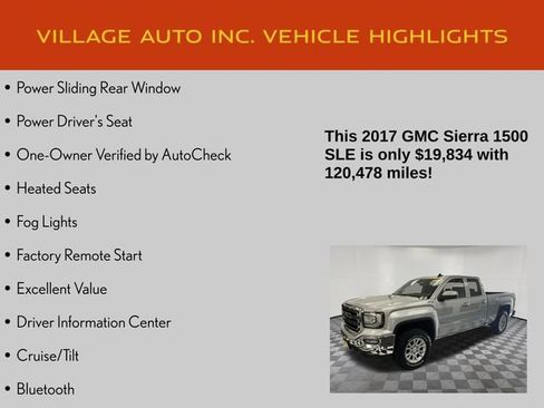 Used 2017 GMC Sierra 1500 SLE w/ SLE Value Package AWD/4WD image 14
