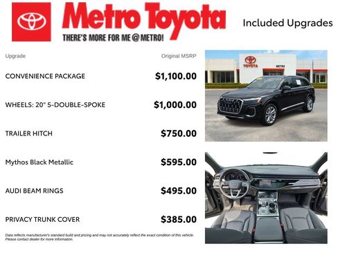 Used 2025 Audi Q7 2.0T Premium w/ Convenience Package AWD/4WD image 4