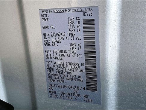 Used 2023 Nissan Rogue SV AWD/4WD image 33