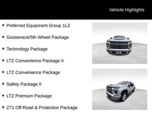 Used 2020 Chevrolet Silverado 3500 LTZ w/ LTZ Premium Package AWD/4WD image 13