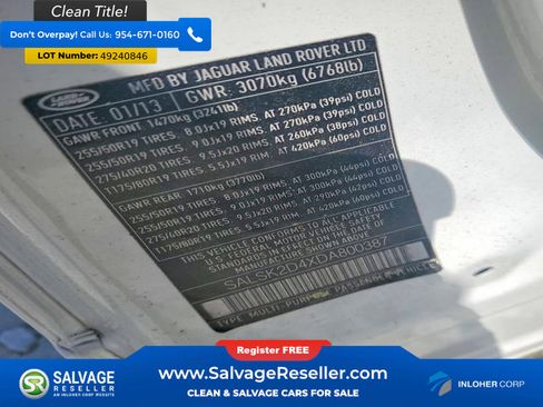 Used 2013 Land Rover Range Rover Sport HSE LUX w/ HSE Luxury Silver Pkg AWD/4WD image 17