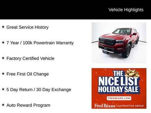 Used 2023 Nissan Frontier PRO-4X w/ Pro-4X Premium Package image 3