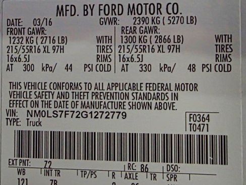 Used 2016 Ford Transit Connect XLT image 32