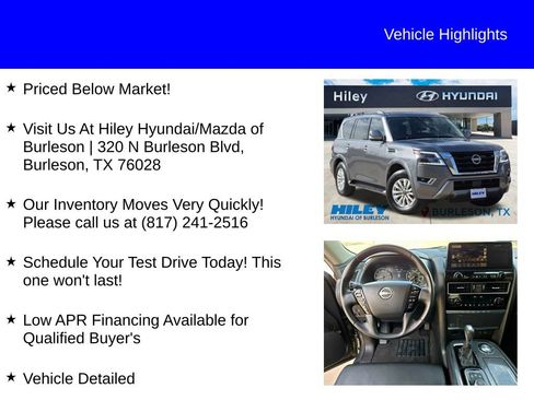 Used 2023 Nissan Armada SV w/ Cargo Package image 9