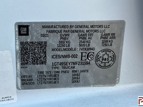 Used 2021 GMC Sierra 3500 4x4 Crew Cab image 32