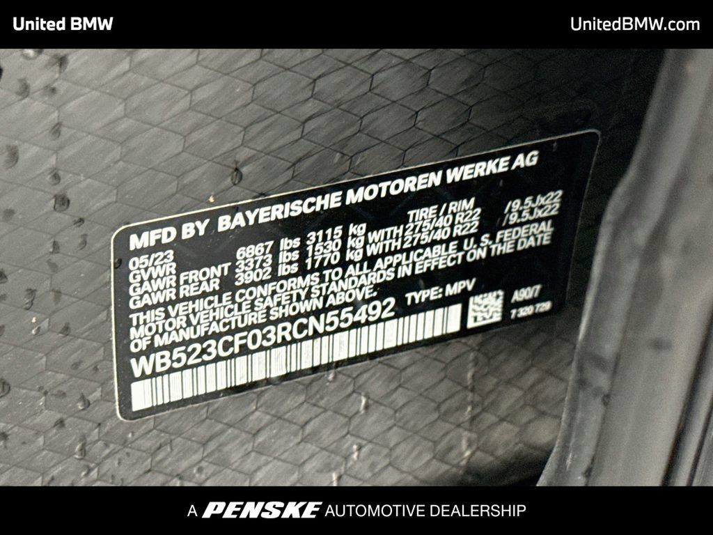 Certified 2024 BMW iX xDrive50 w/ Premium Package AWD/4WD image 22