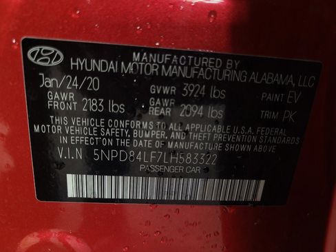 Used 2020 Hyundai Elantra SEL image 33