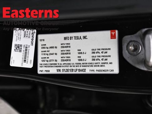 Used 2018 Tesla Model 3 Long Range image 30