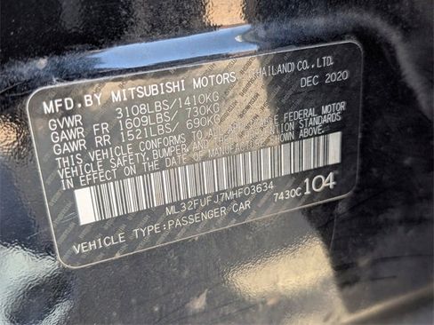 Used 2021 Mitsubishi Mirage G4 ES image 26