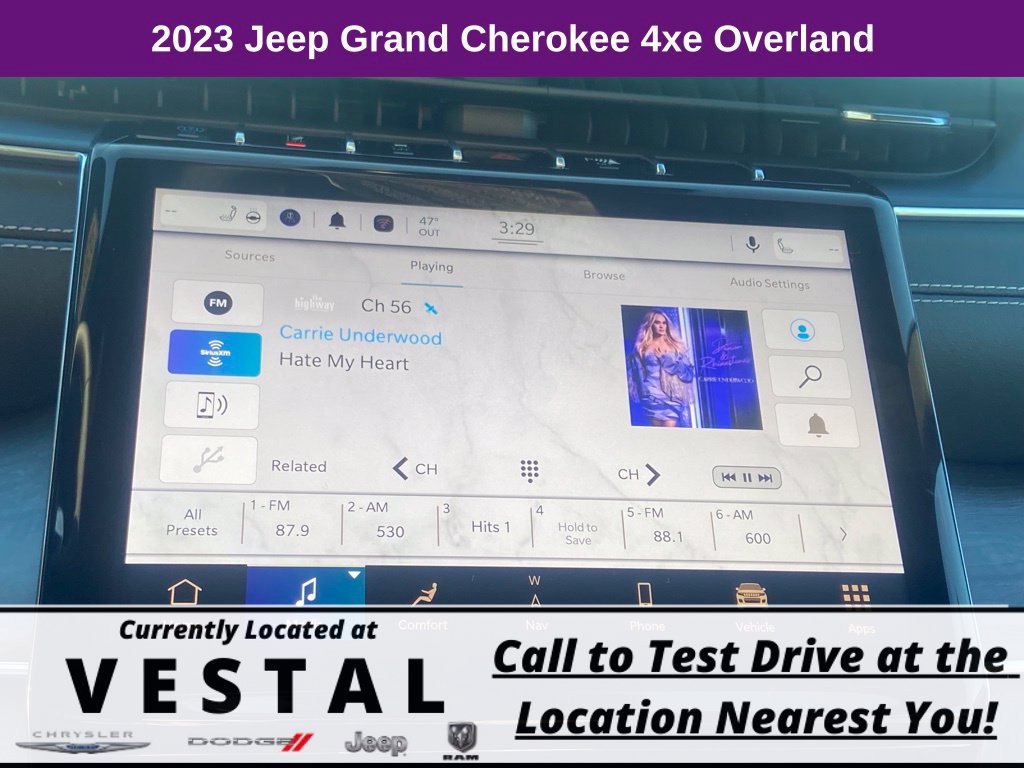 New 2023 Jeep Grand Cherokee Overland AWD/4WD image 23
