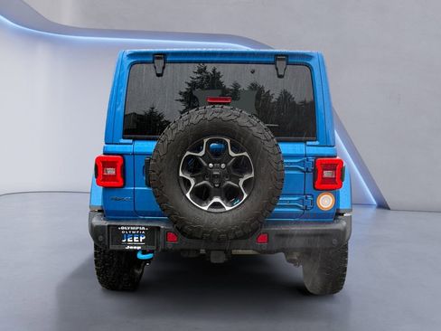 Certified 2022 Jeep Wrangler Unlimited Rubicon 4xe w/ Steel Bumper Group image 5