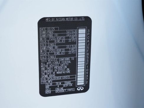 Certified 2025 INFINITI QX50 Sport image 28